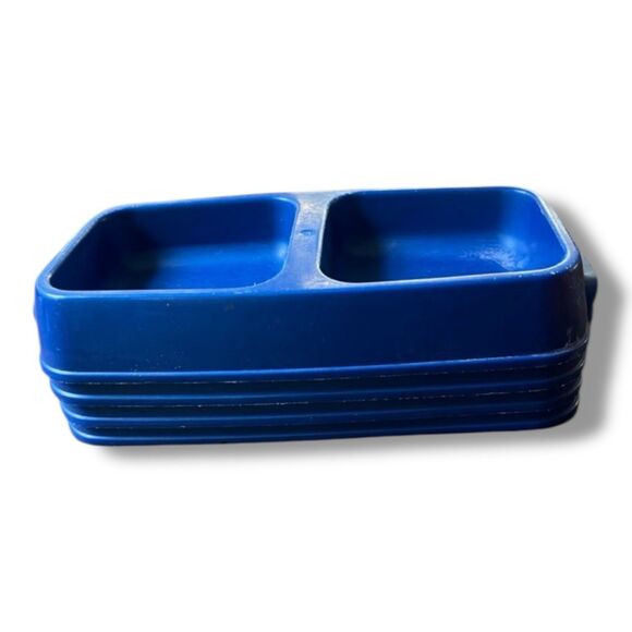 Set of 4 Double Cat Bowls - Picture 3 of 6